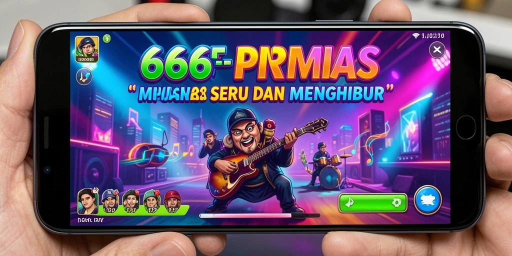 Tampilan gameplay 666F yang menarik dan penuh warna.