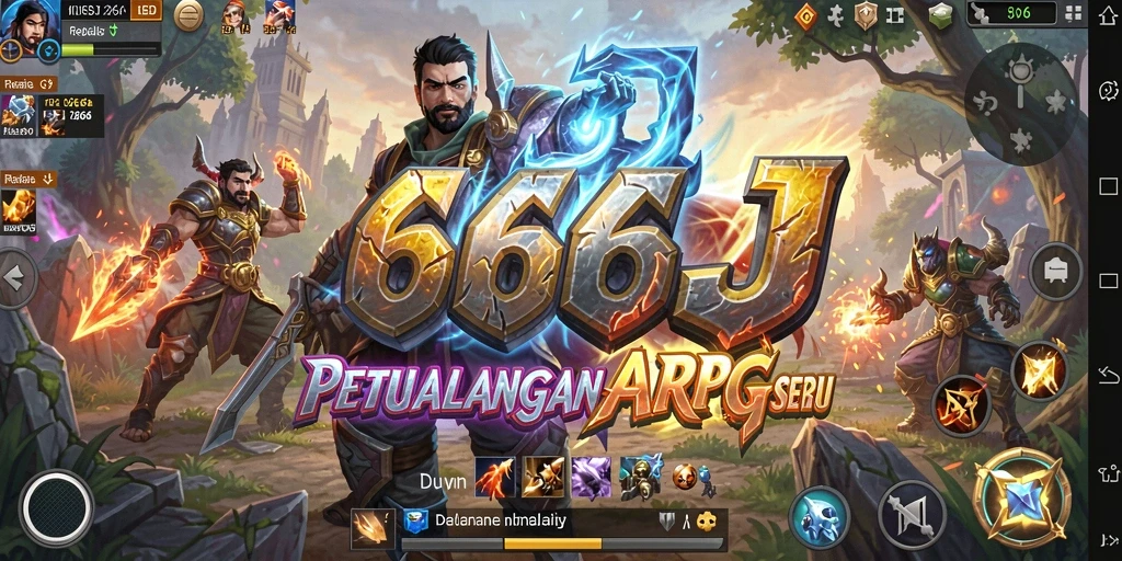 Screenshot dari gameplay ARPG yang menarik dan penuh aksi.