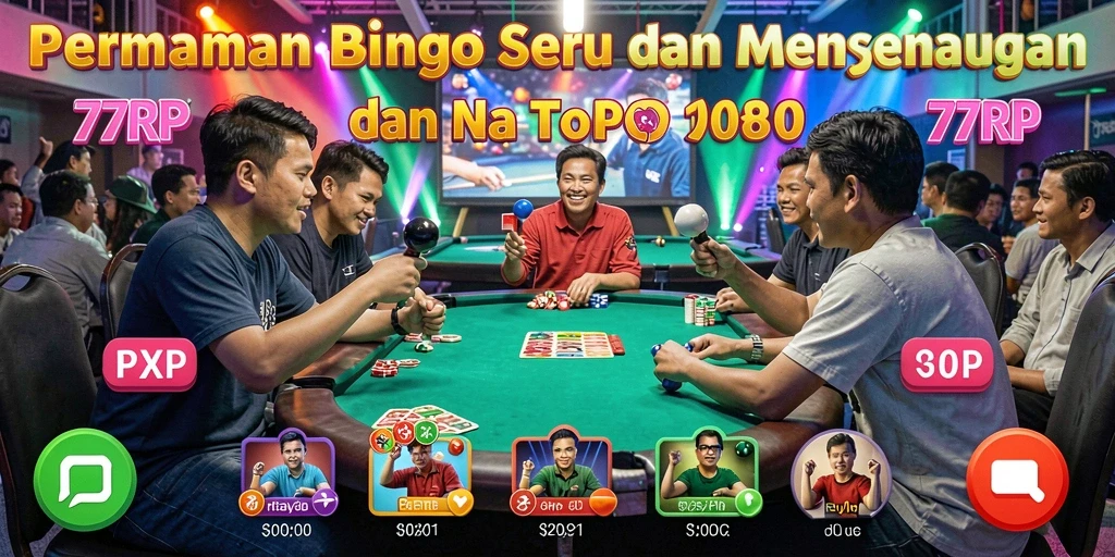 Gameplay Bingo yang seru dan menegangkan di 77RP.