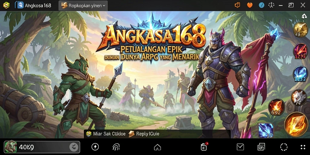 Gameplay seru dan mendebarkan di dunia ARPG ANGKASA168.