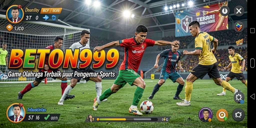 Tampilan gameplay BETON999 yang seru dan mendebarkan.