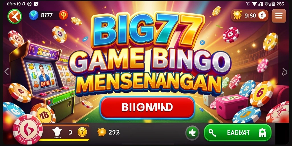 Tampilan gameplay Bingo yang menarik dan menyenangkan di BIG77.