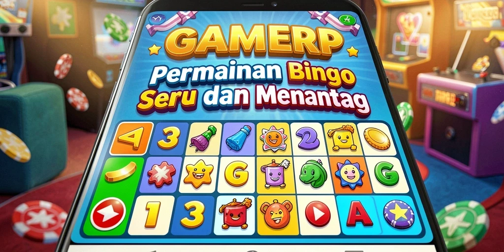 Tampilan gameplay seru dalam GAMERP Bingo.