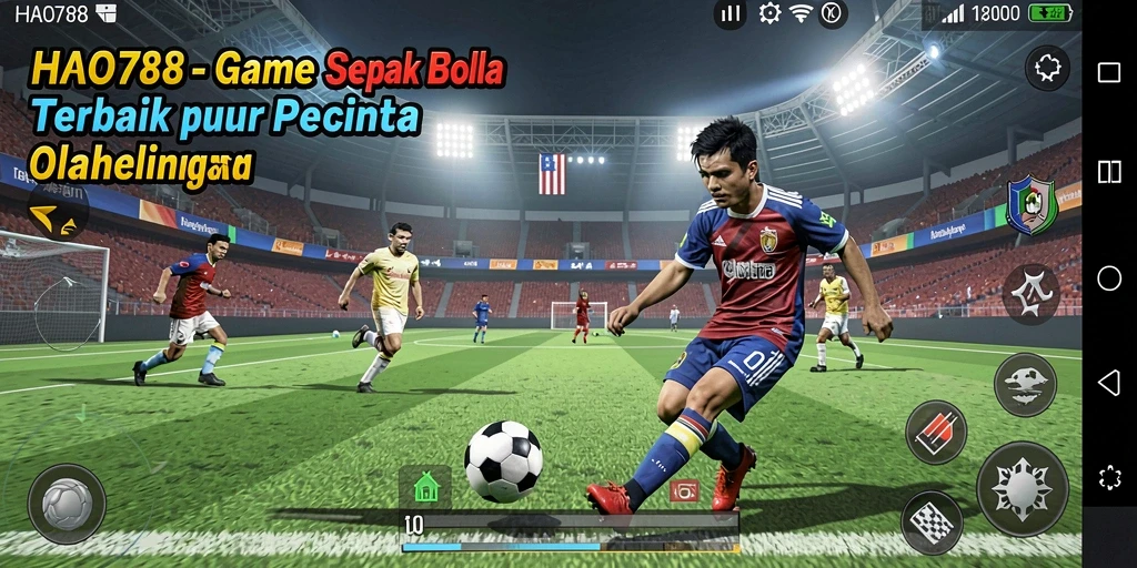 Gameplay seru dan menarik dalam game sepak bola HAO788.