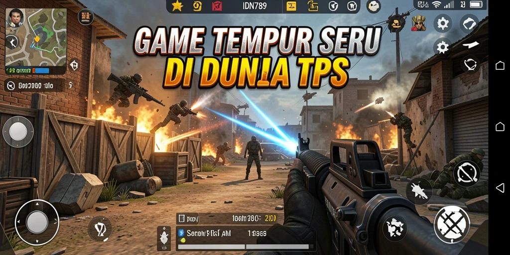 Tampilan aksi seru dalam gameplay IDN789 dengan pertempuran taktis yang mendebarkan.