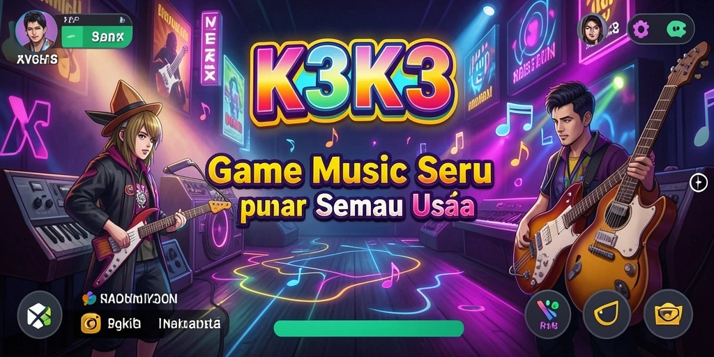 Tampilan gameplay K3K3 yang menarik dan interaktif.