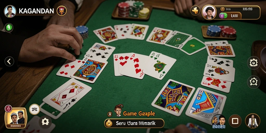 Tampilan gameplay KAGANDAN yang seru dan interaktif.