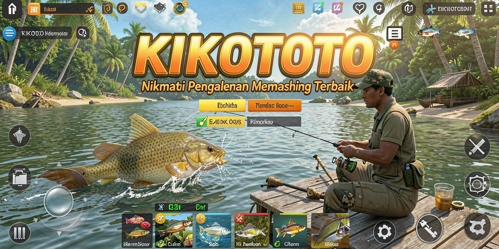 Tangkapan besar dalam permainan KIKOTOTO dengan grafis yang memukau.