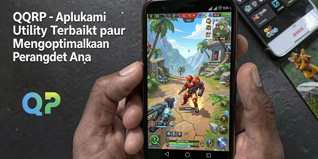 Screenshot utama QQRP menunjukkan antarmuka yang user-friendly dan fitur-fitur unggulan.