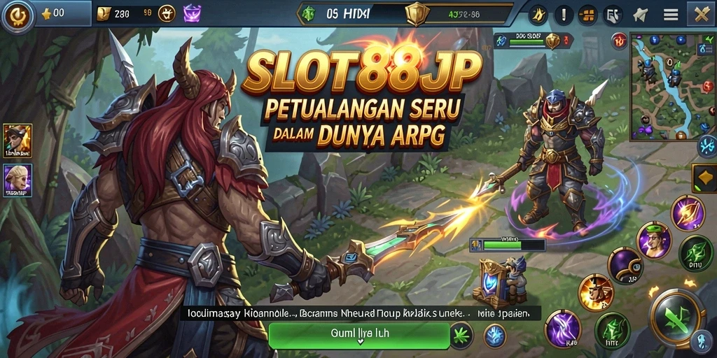 Tampilan menarik dari gameplay seru di SLOT88JP.