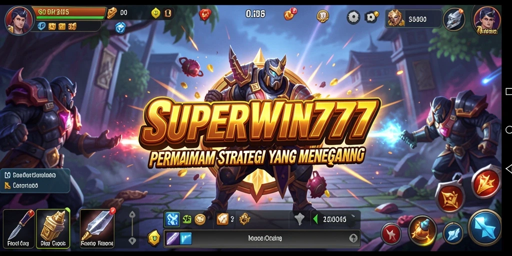 Gameplay menarik dari SUPERWIN777 dalam pertempuran strategi.