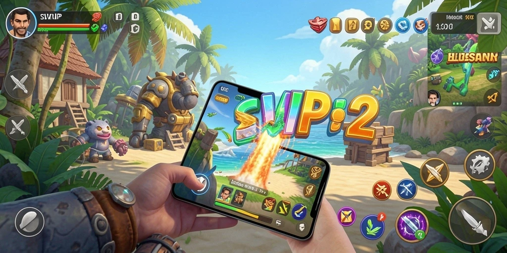Screenshot utama SVIP2 menampilkan gameplay seru dan sederhana.